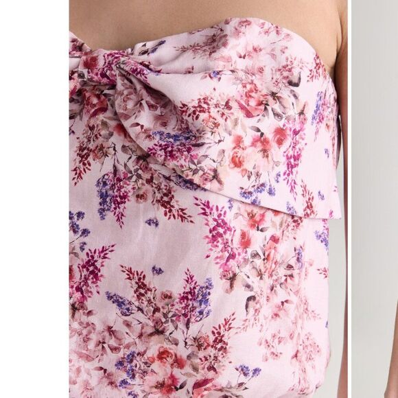 NWOT CAMI NYC Dedrah Top Dedrah Top Medium Floral - Picture 2 of 6